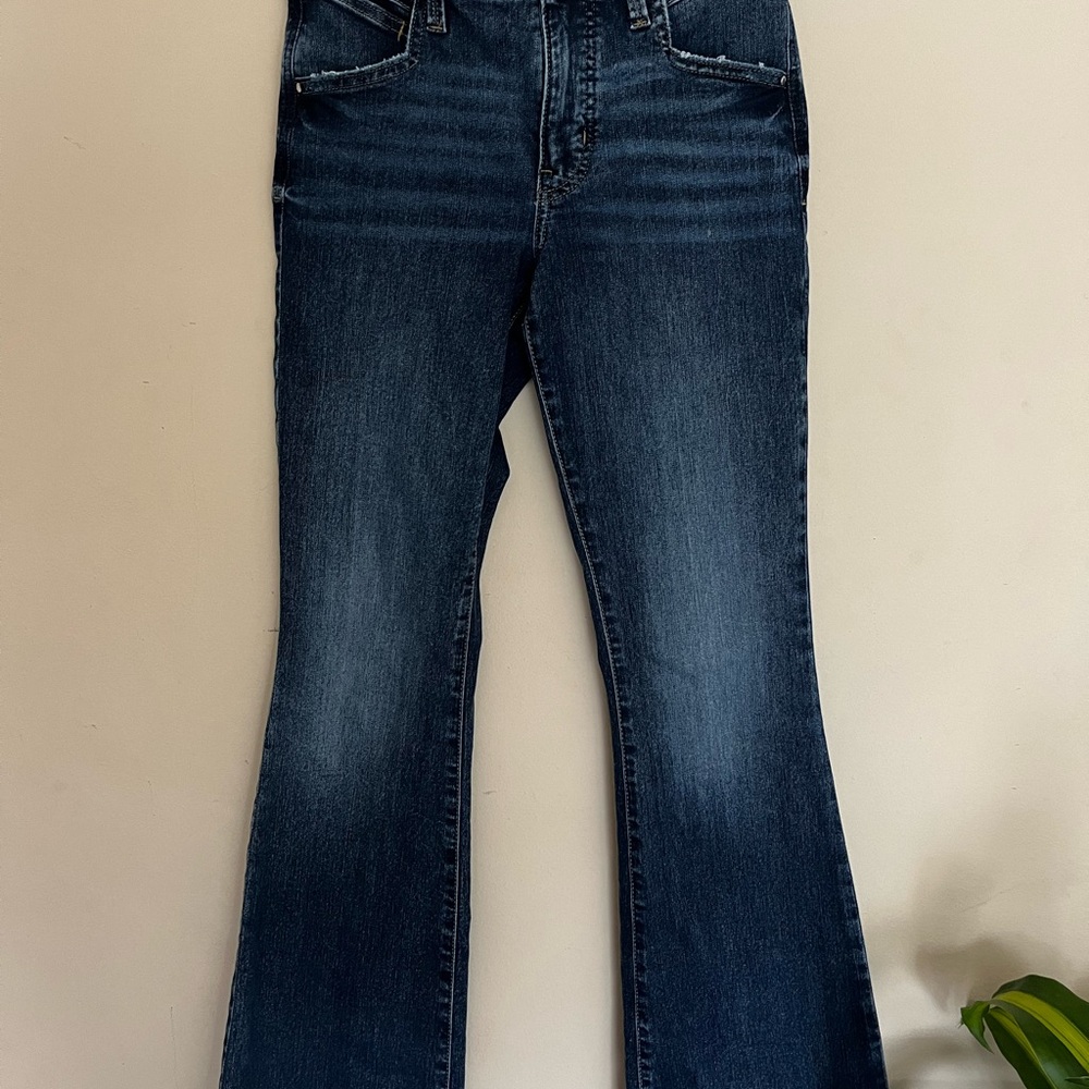 Maurices Dark Wash flare Jeans